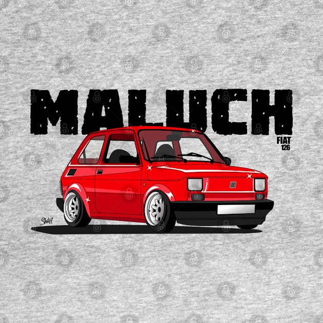 FIAT 126 MALUCH by shketdesign